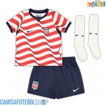 Camisa de time de futebol Estados Unidos Giovanni Reyna #7 Replicas 1º Equipamento Infantil Mundo 2026 Manga Curta (+ Calças curtas)